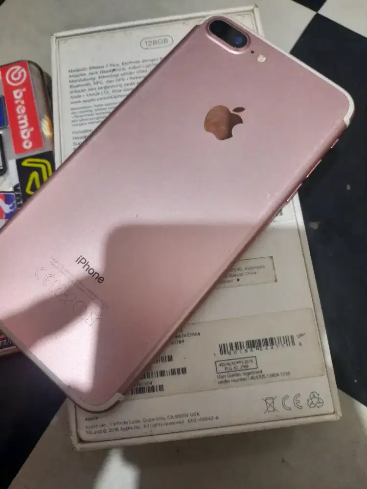 Iphone 7plus ibox 128GB NFC finger ON  siapa cepat dapat
