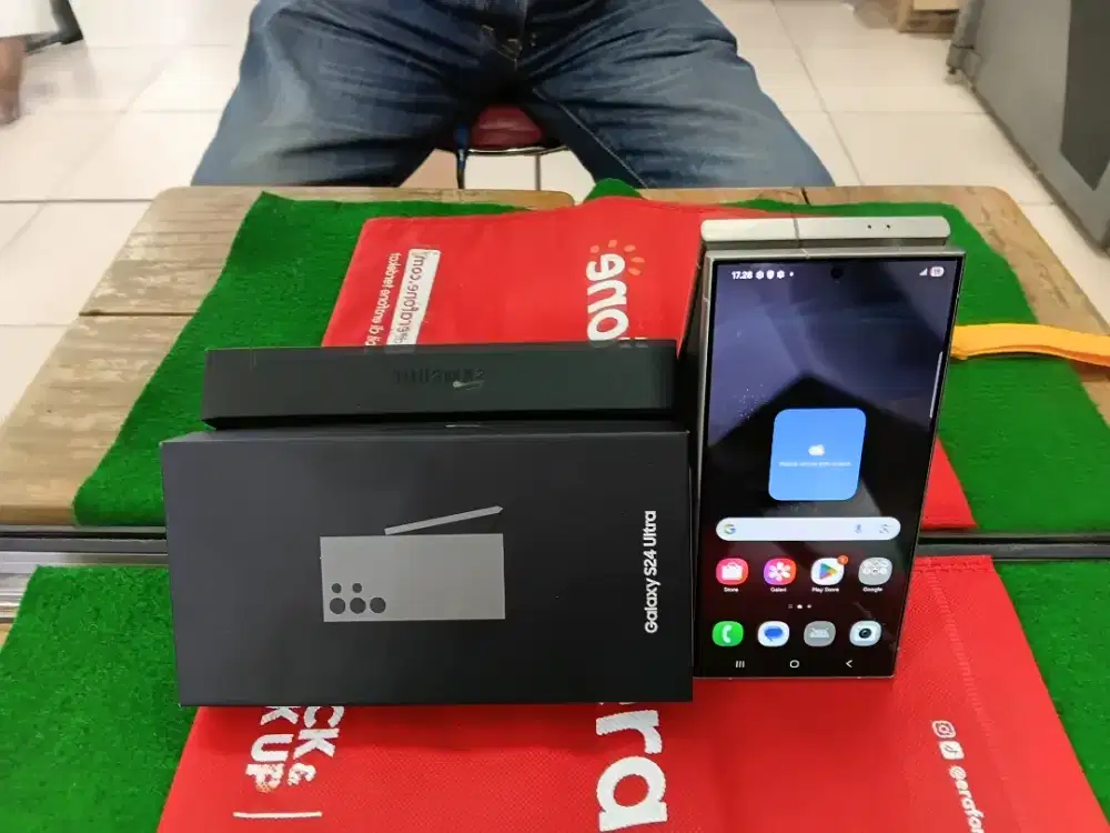 Samsung S 24 Ultra 12 /256 gb sein mulus no minus lengkap