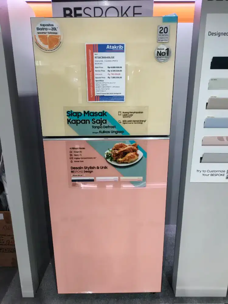 PROMO KREDIT KULKAS SAMSUNG 2 PINTU TANPA DP!