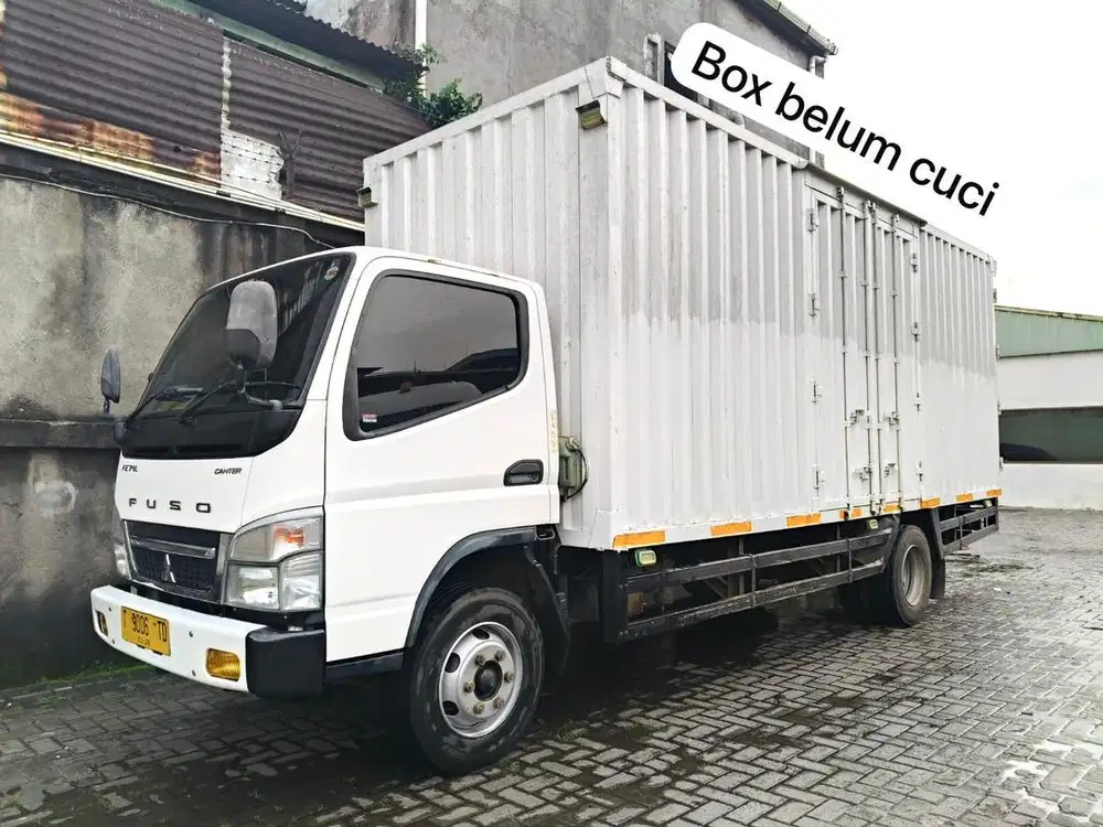 MULUS CDD Long mitsubishi Colt diesel canter FE74L box besi 2023 bok