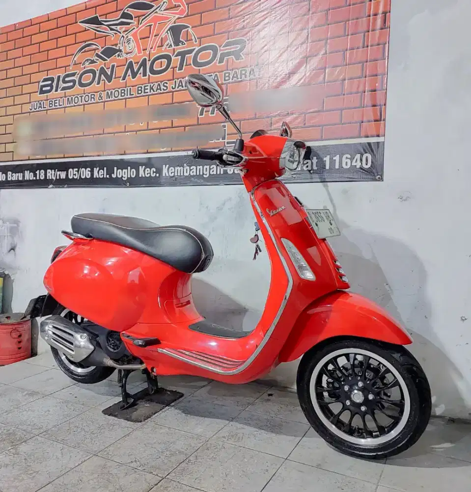 Seperti baru! NEW VESPA SPRINT I-GET ABS 2022 Akhir Pajak ON Matic