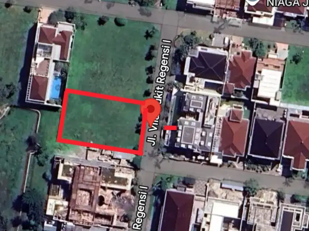 BARANG MURAH! UNDER APPRAISAL KAvling villa bukit regency pakuwon indah