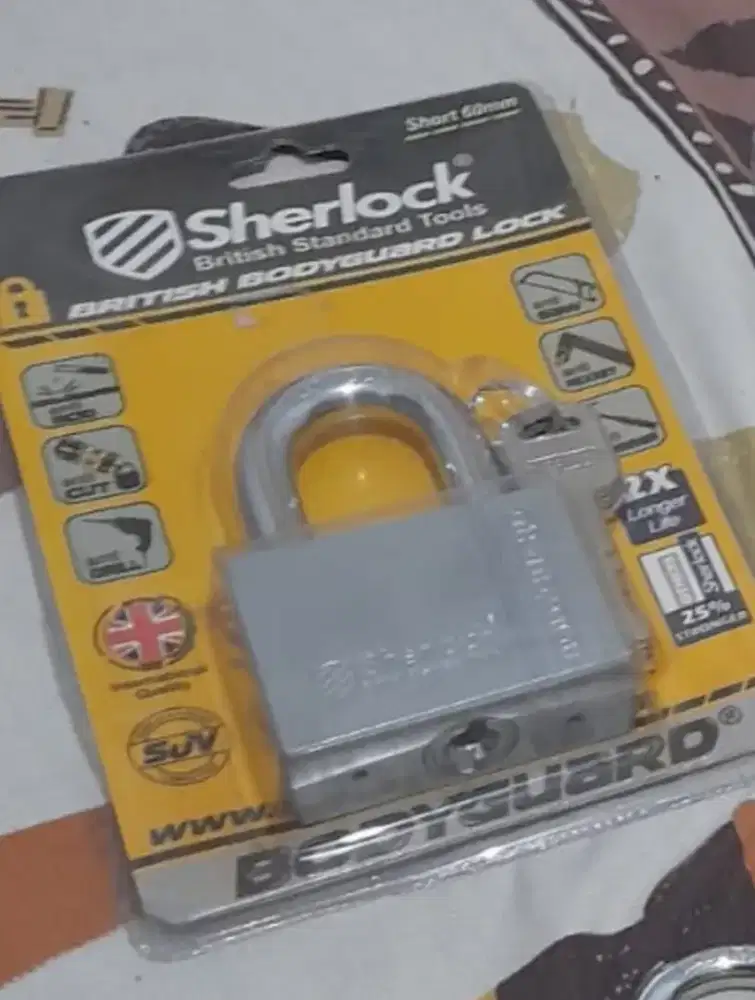 Gembok sherlock 60mm