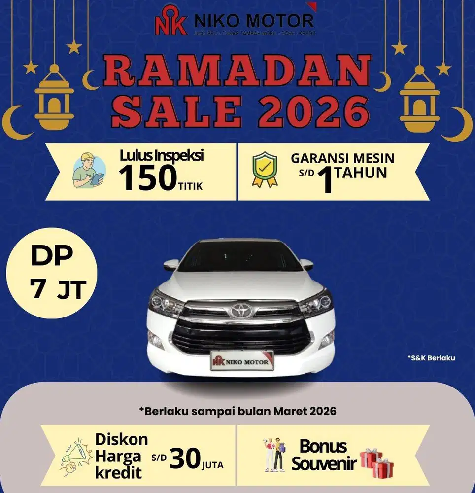 (ANTIK KM71RB) INNOVA V 2019 AT :2018|2020