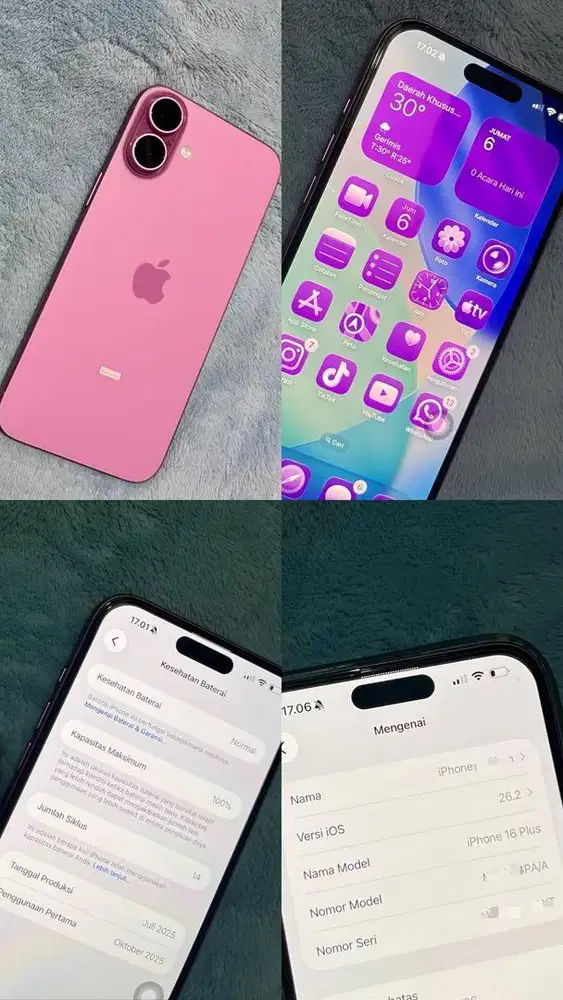 Iphone 16 Plus 128gb Seccond new like