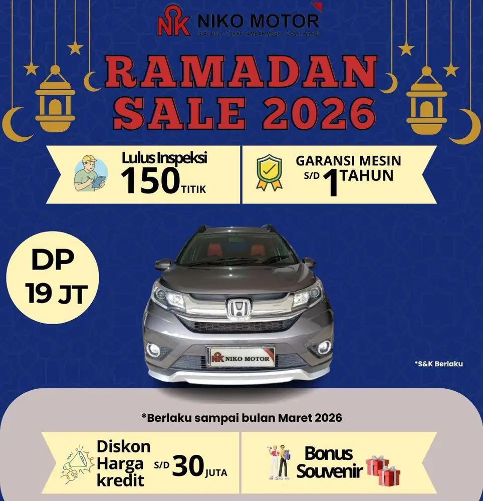 (ANTIK KM70RB) BRV 1.5 PRESTIGE 2016 AT : 2015|2017