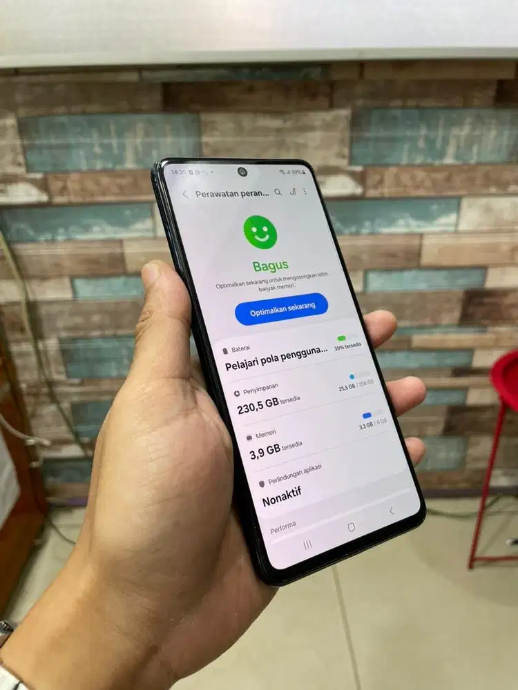 samsung M54 8/256 resmi sein