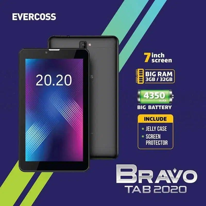 Dijual 2 unit Tablet Evercross Bravo Tab 2020