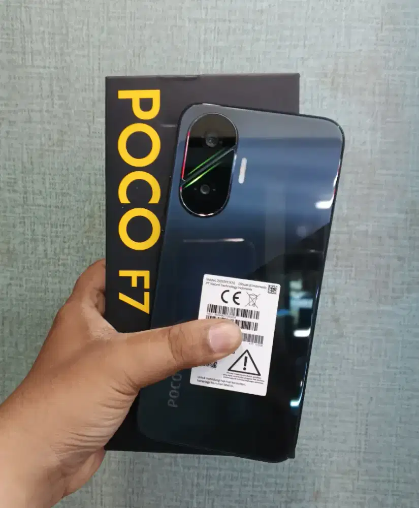 Poco F7 12/512 Ori Like New Istimewa Lengkap Fullset Mulus Nominus
