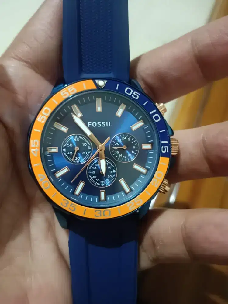 jam fossil chronograph original