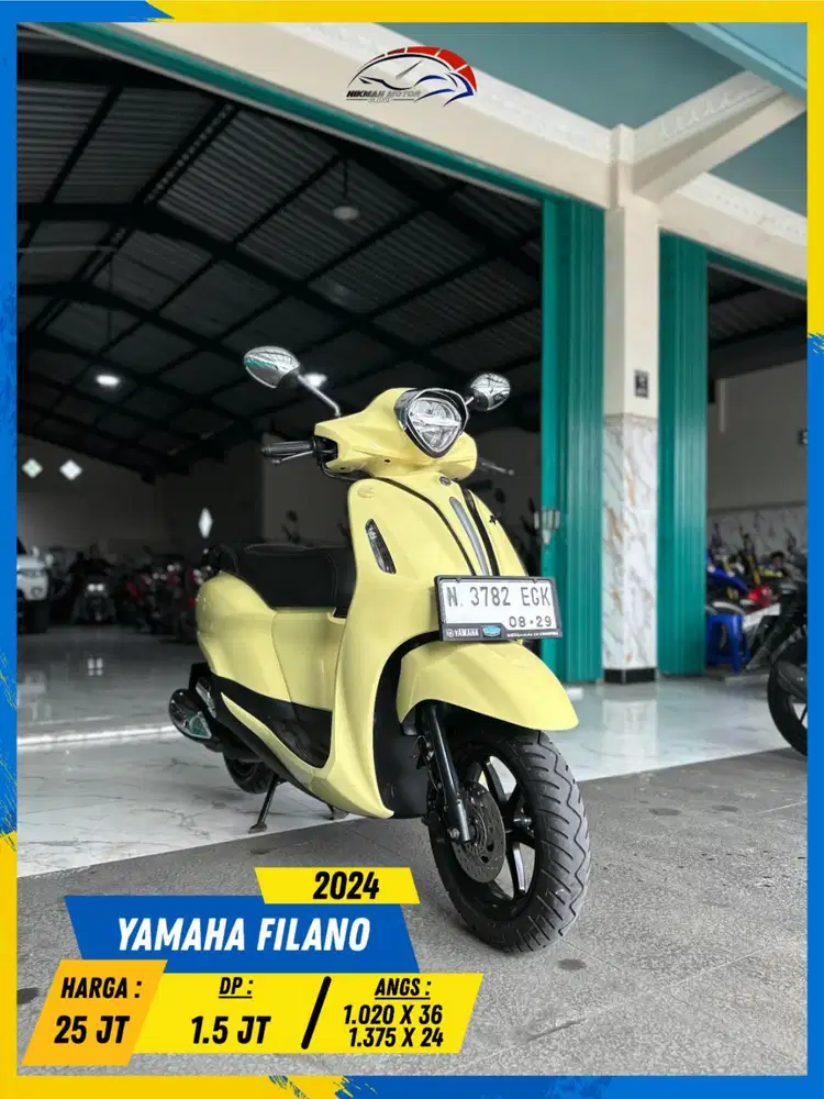 YAMAHA GRAND FILANO 2024 BARANG ISTIMEWA HIKMAH MOTOR KEPUH MALANG