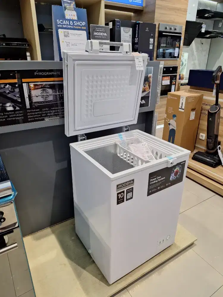 PROMO CREDIT FREZER BOX MODENA 116 LITER NO DP