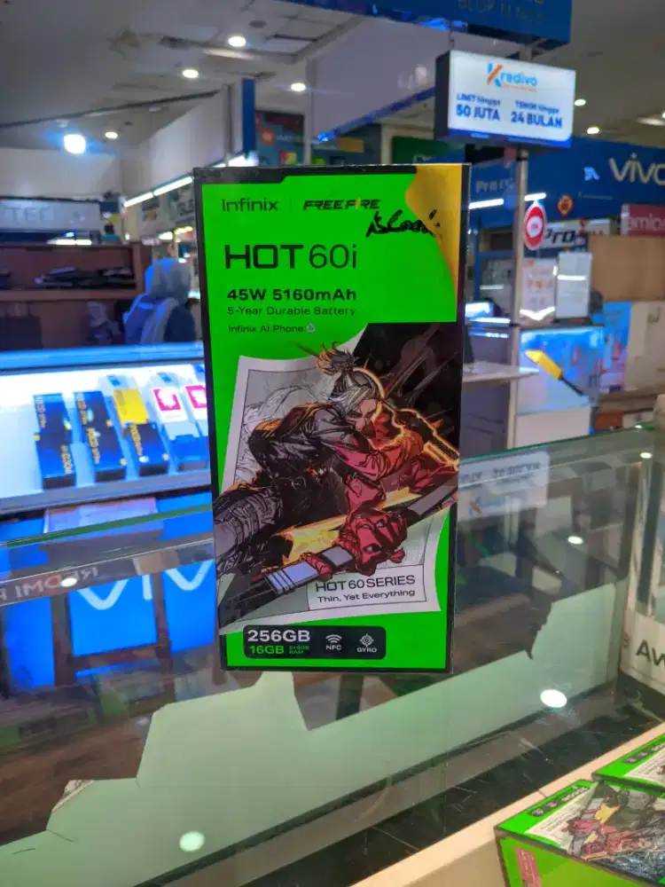 Sekarang bisa cicil segampang itu pakai Home Credit!! INFINIX HOT 60i