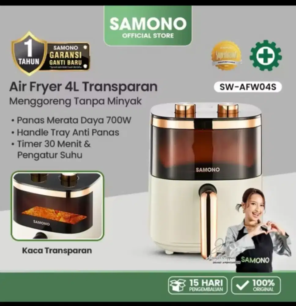 Air Fryer Samono made in japan 4L