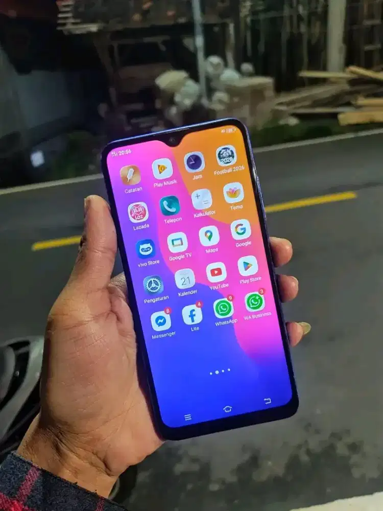 vivo y93 
Ram 3/32 
Snapdragon