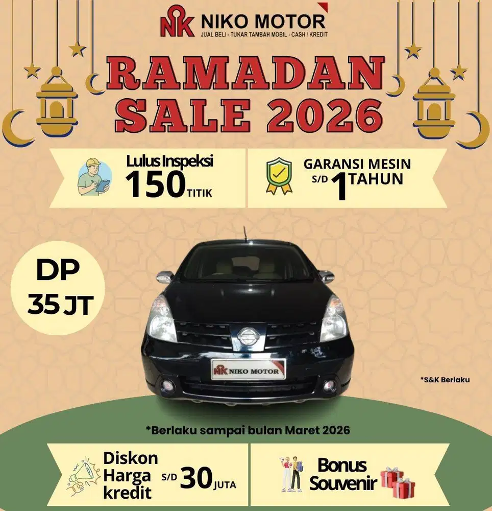 (MULUS) GRAND LIVINA 1.5 XV 2007 MT : 2006|2008