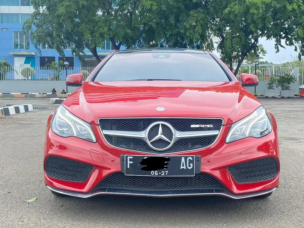 HOT ITEM‼️ MERCY E200 AMG COUPE AT 2014 MERAH