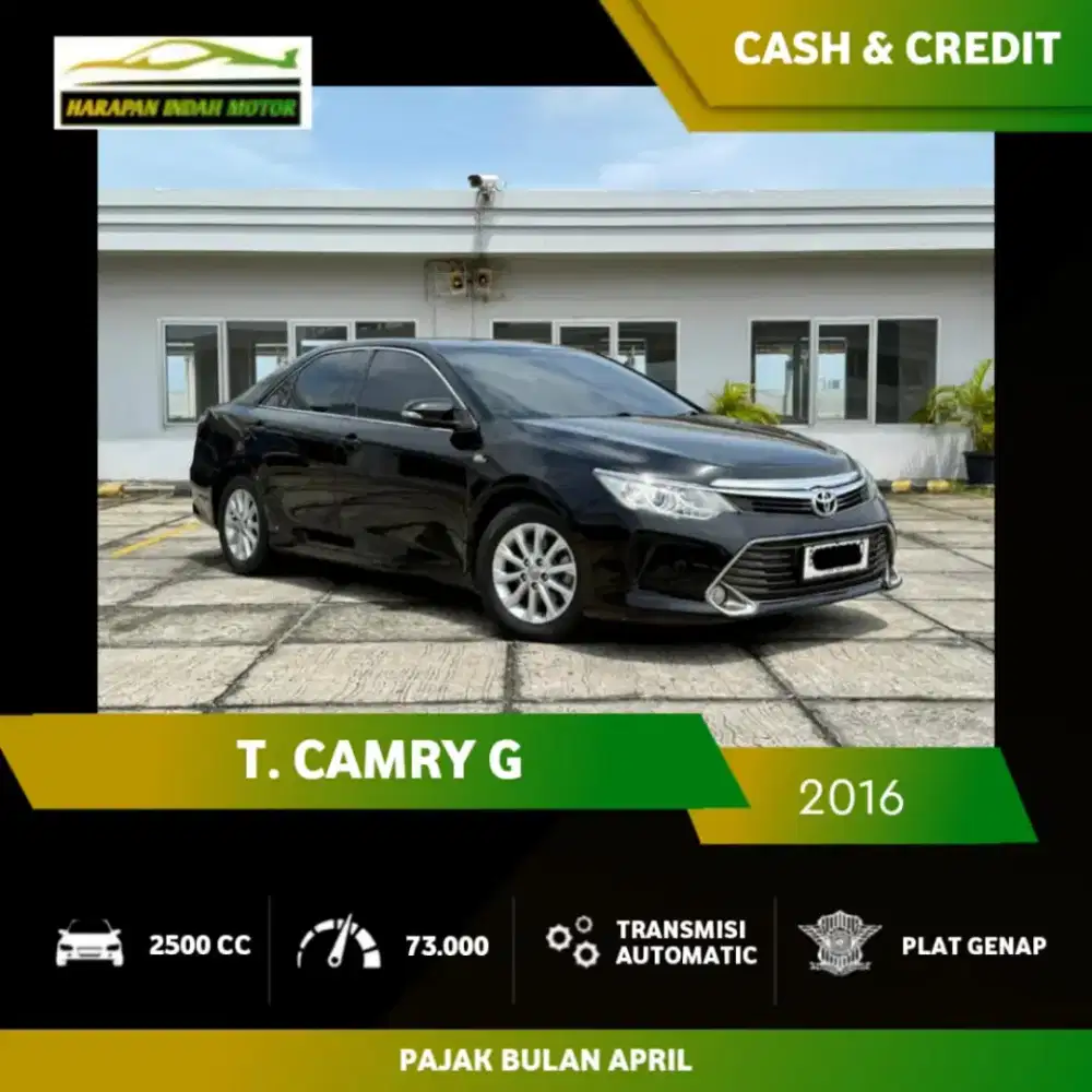 Toyota Camry 2.5 G 2016 Low KM 73RB