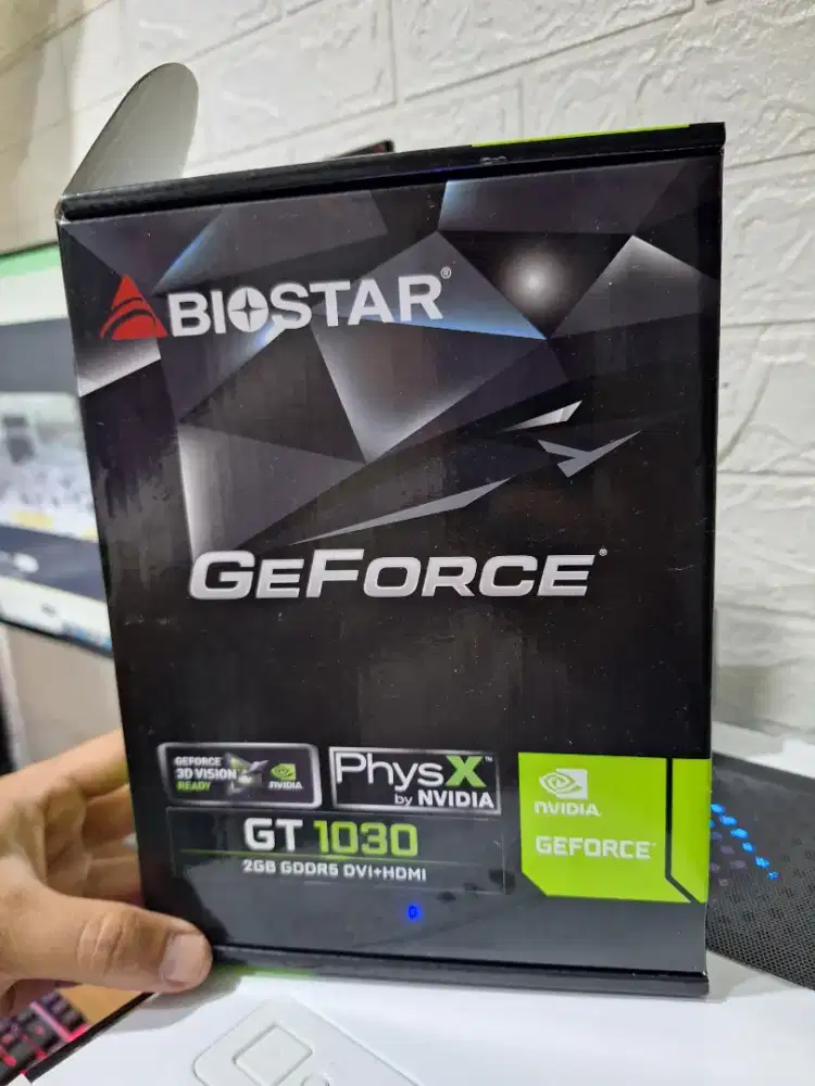 GPU BIOSTAR GEFORCE GT 1030 2GB GDDR5 – LIKE NEW