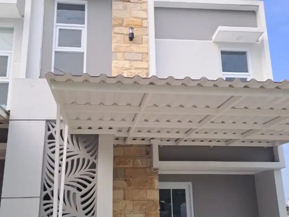 Rumah Depok Cluster Medina Townhouse Nyaman Konsep Syariah tanpa BI Checking SHM IMB Ready dekat Tol Margonda dekat Stasiun dekat Jakarta Selatan