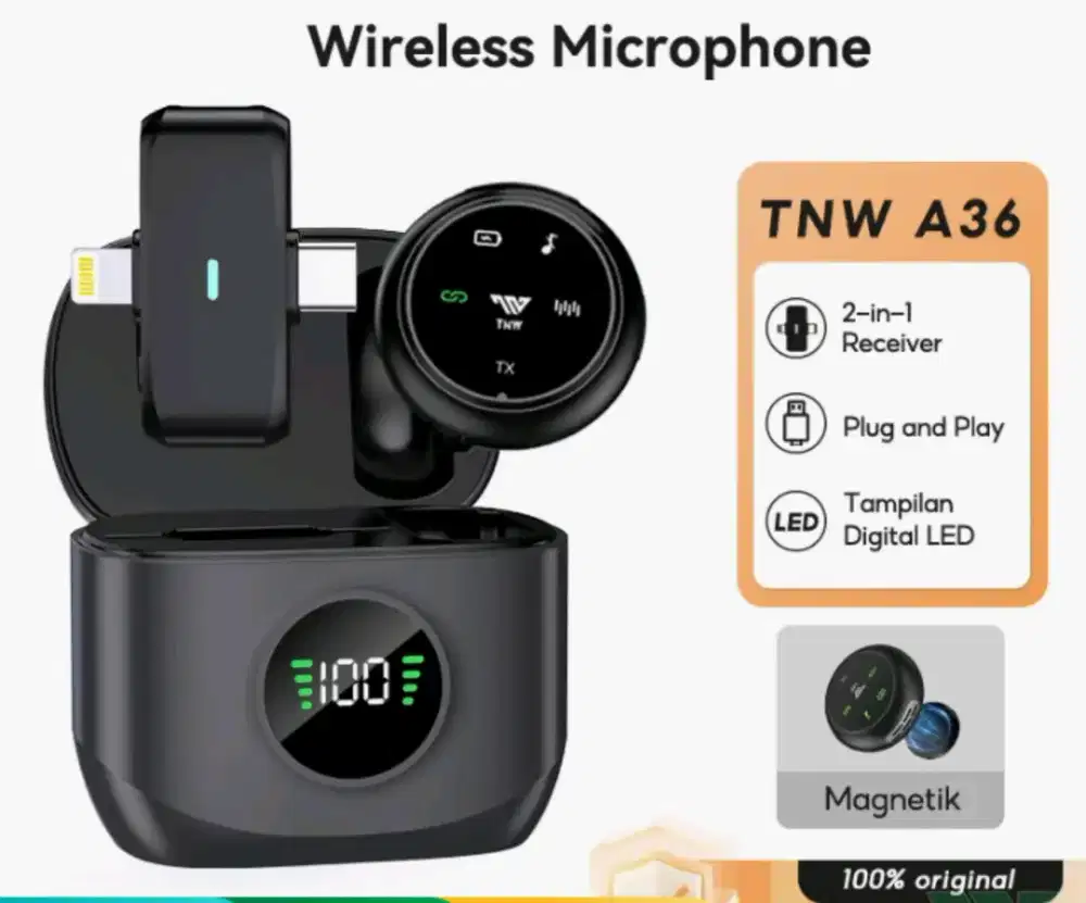 TNW A36 mic buat konten