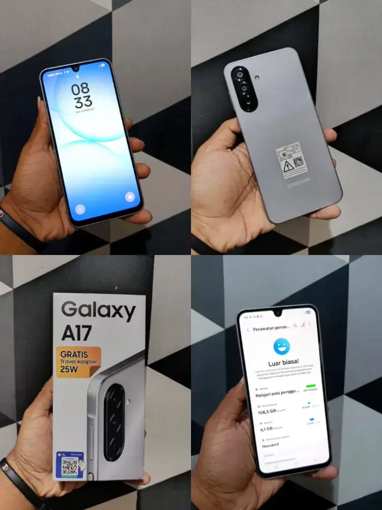 SAMSUNG A17 4G RAM 8/128