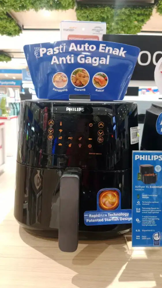 PHILIPS AIRFRYER SPECTRE XL BLACK