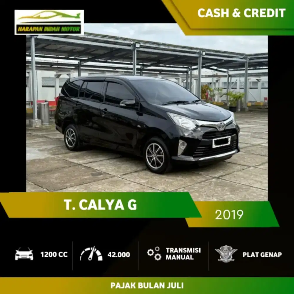 Toyota Calya 1.2 G Manual 2019 Low KM 42RB Antik