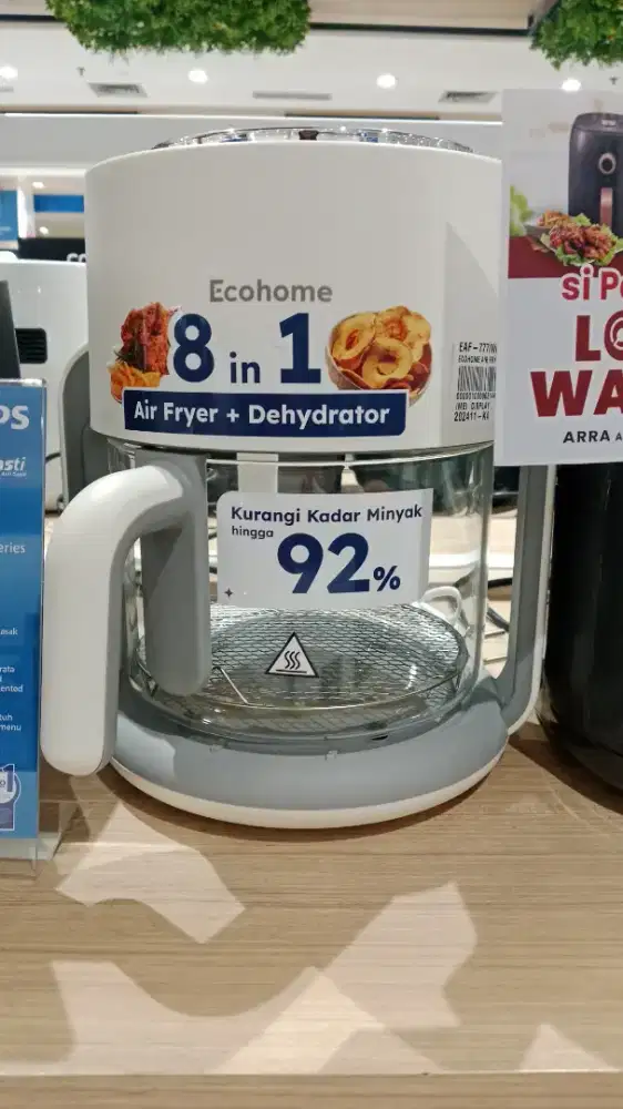 ECOHOME AIR FRYER WHITE