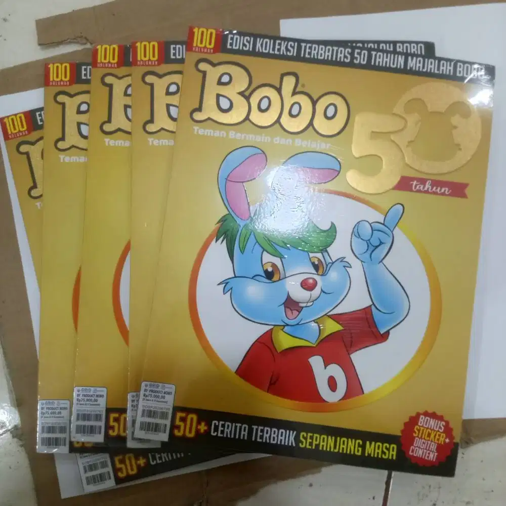 [MASIH SEGEL] Majalah Bobo Edisi Terbatas 50 Tahun Original