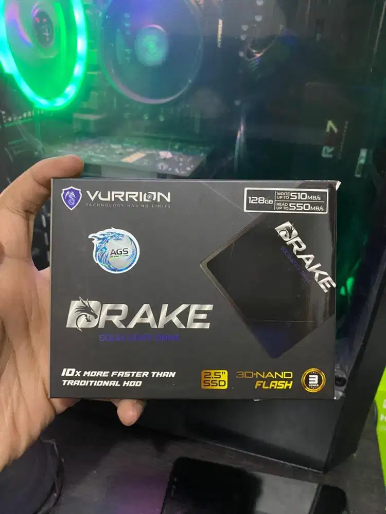 Jual ssd 128 GB baru