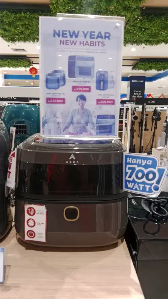 ARRA AIR FRYER 4.5L GREY