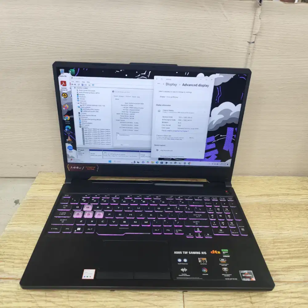 Asus Tuf Gm A15 Fa506nf Amd Ryzen 5 7535hs Ram 16gb Ssd 512gb Rtx 2050