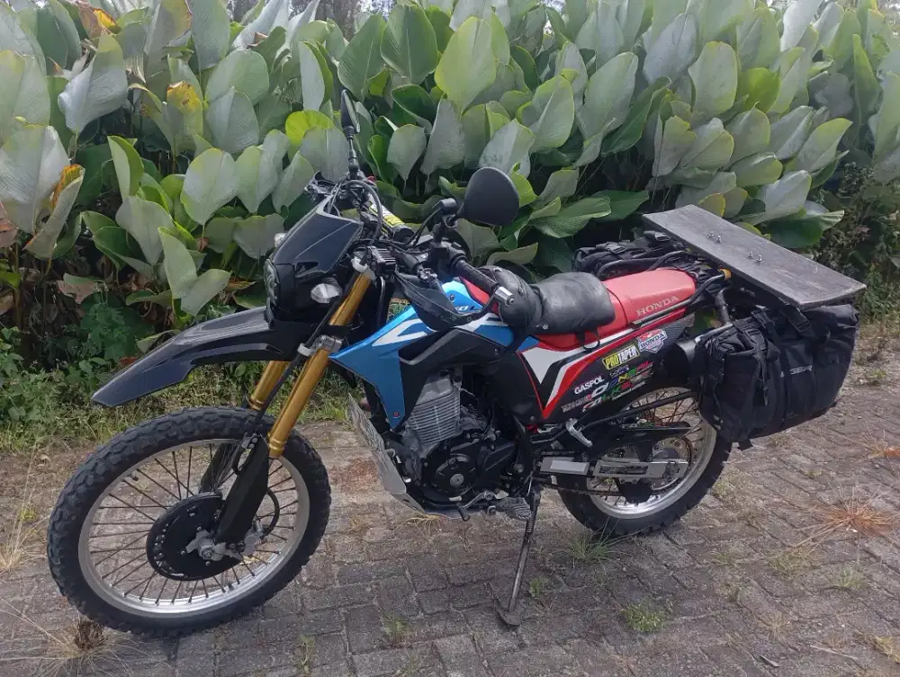 Dijual motor CRF second plat BL