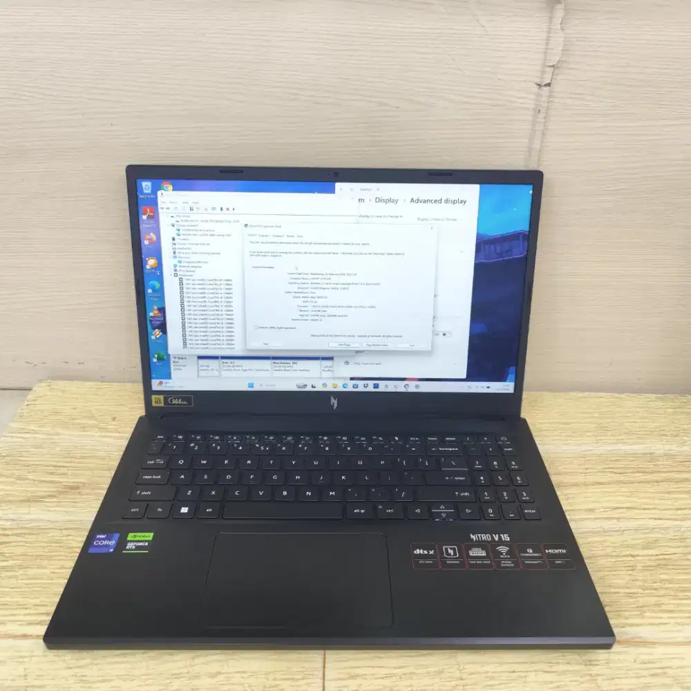 Acer Nitro V15 Anv15-51 Core i9-13900h Ram 16gb Ssd 512gb Rtx 4060 8gb