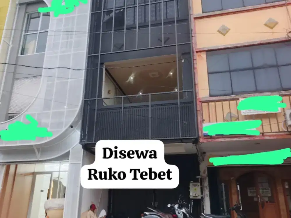 Disewakan Ruko 3.5 Lantai di Tebet Raya