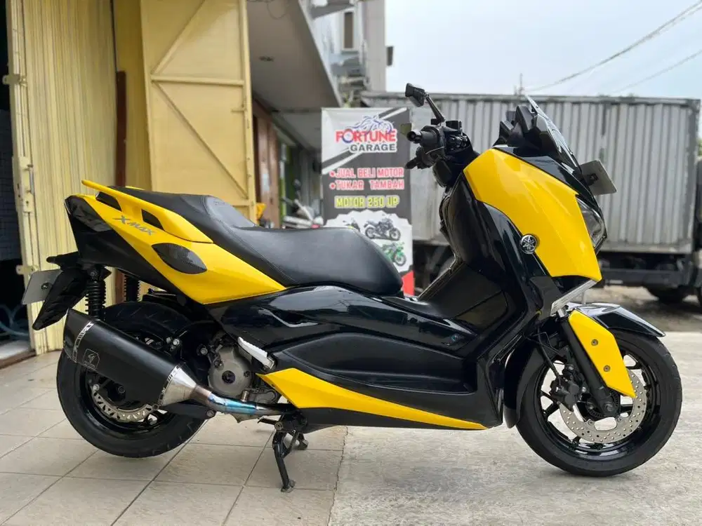 YAMAHA XMAX 250 ABS AVIONIC 2020 HITAM HEDON MODS ANTIK FORZA