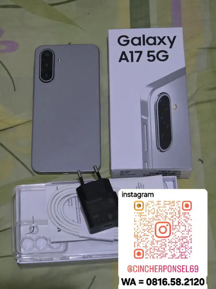 Jual hp SAMSUNG A17 5g 8/256 istimewa grns sampai desember 26