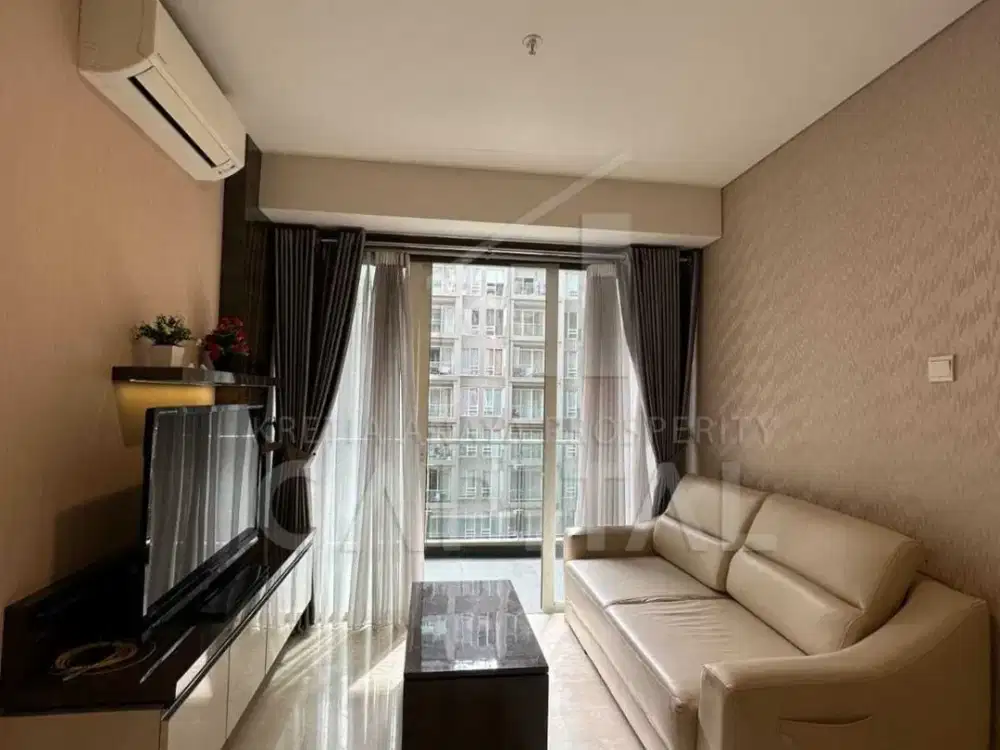 UNIT BAGUS TYPE 2BR FULLY FURNISHED DI LANDMARK RESIDENCE APARTEMENT BANDUNG TOWER A LANTAI 8