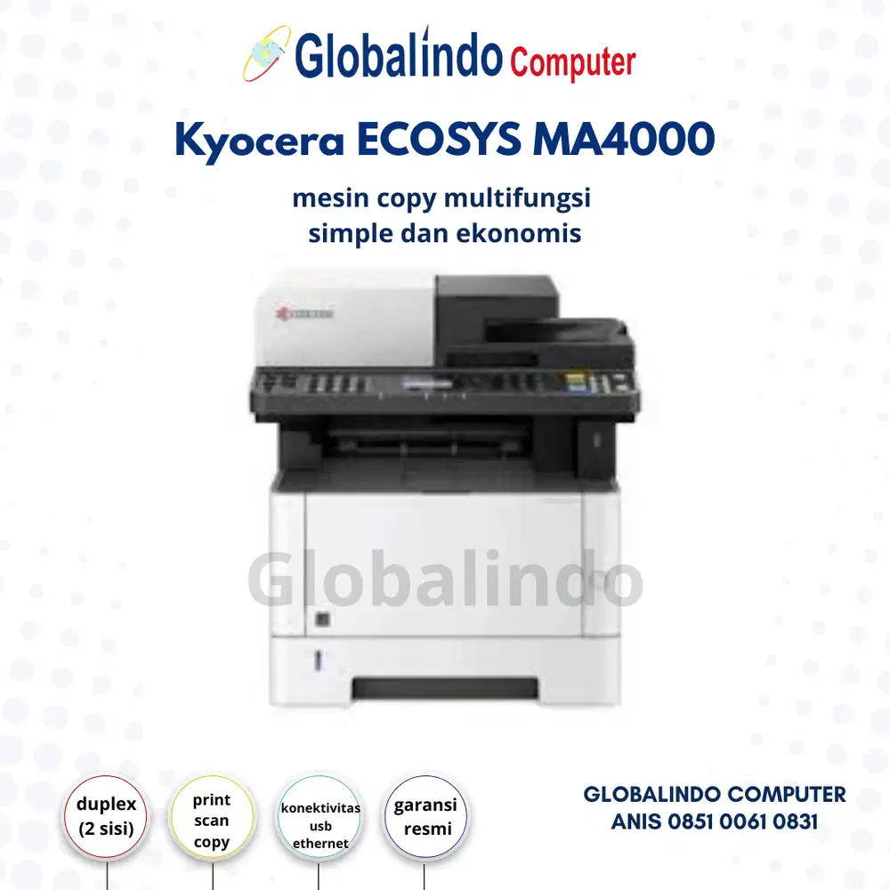 Mesin Fotocopy Multifungsi Kyocera M4000
