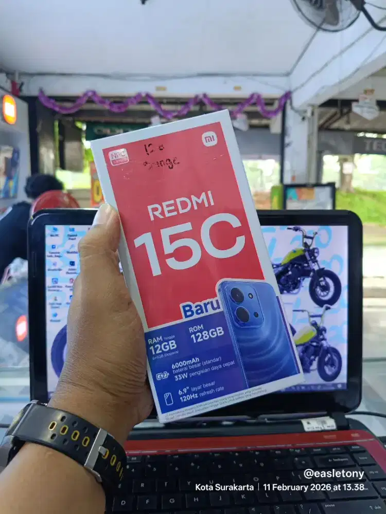 Redmi 15c 6+6/128