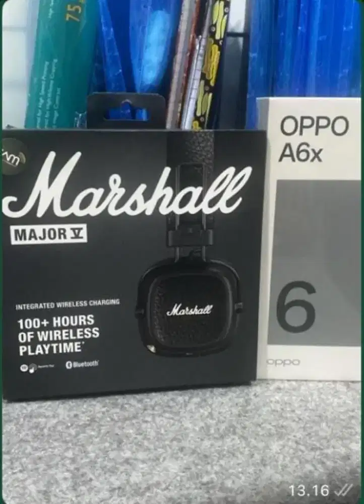 JUAL RUGI. OPPO A6X 8/128 FREE MARSHALL MAJOR 5