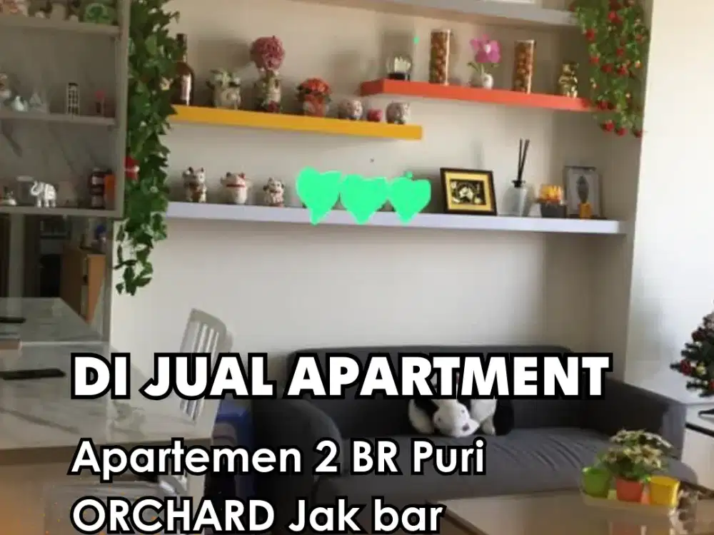 Dijual !!!  Apartemen Green Bay Pluit 2BR Tower K Sea View Full Furnished Nego