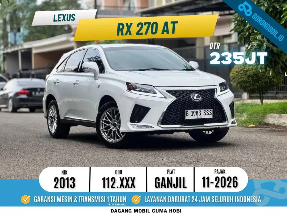 LEXUS RX 270 AT 2013