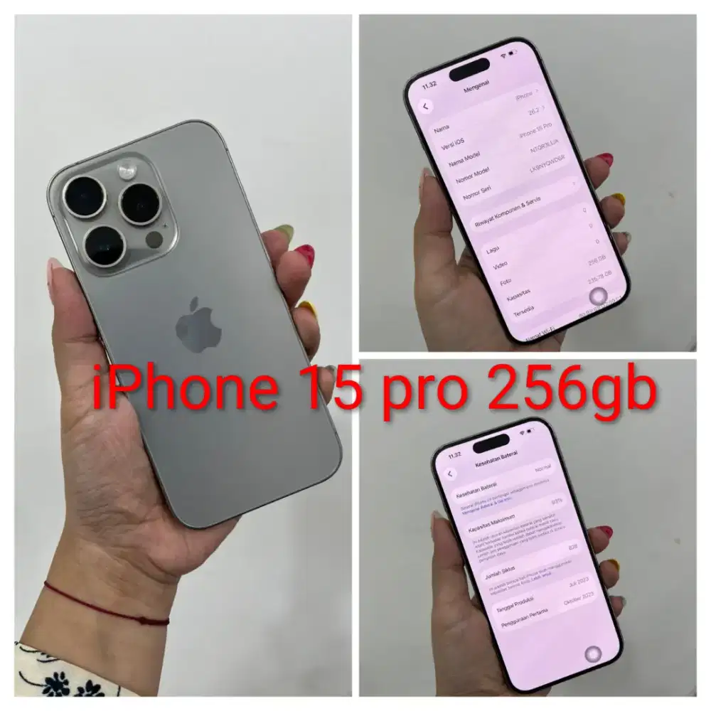 iPhone 15 pro 256