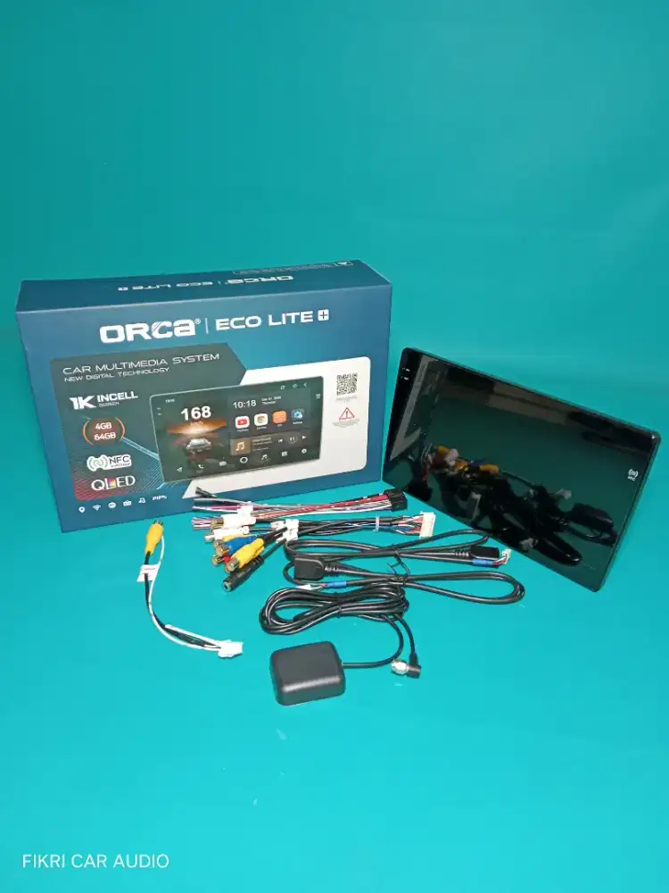 Head Unit Android ORCA ADR-9988 ECO LITE+ 9 QLED 1K NFC OS13 Ram 4/64