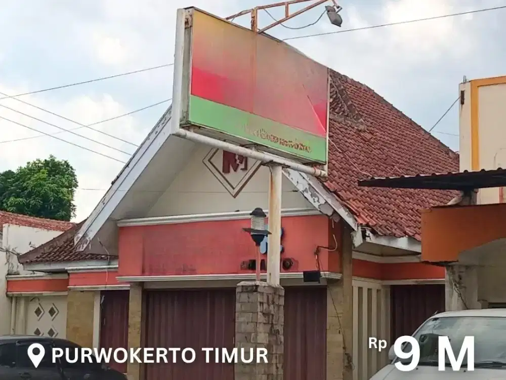 Dijual Toko Cocok Untuk Usaha Lokasi Strategis Purwokerto Timur