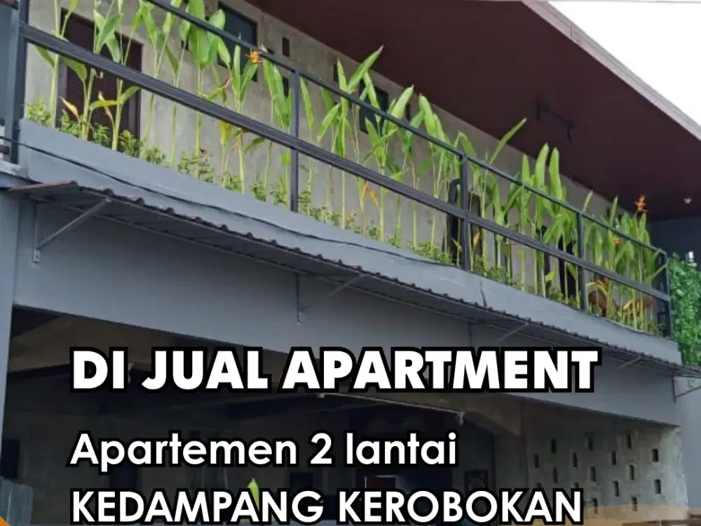 Di Jual !!!  Apartemen 2 lantai dioper kontrak Dekat GYM dan Padel Area KEDAMPANG KEROBOKAN KUTA BALI