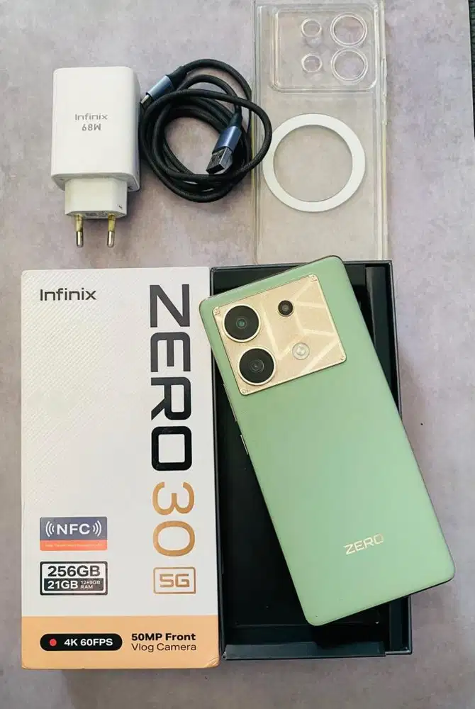 Infinix zero 30 (12+9/256) fullset ori no minus