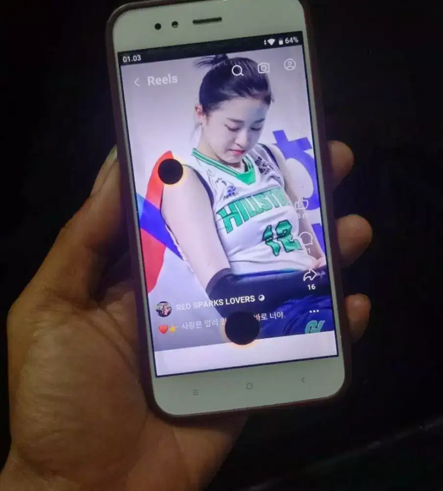 Xiomi mi A1 ram 4/64 minus tompel normal segel